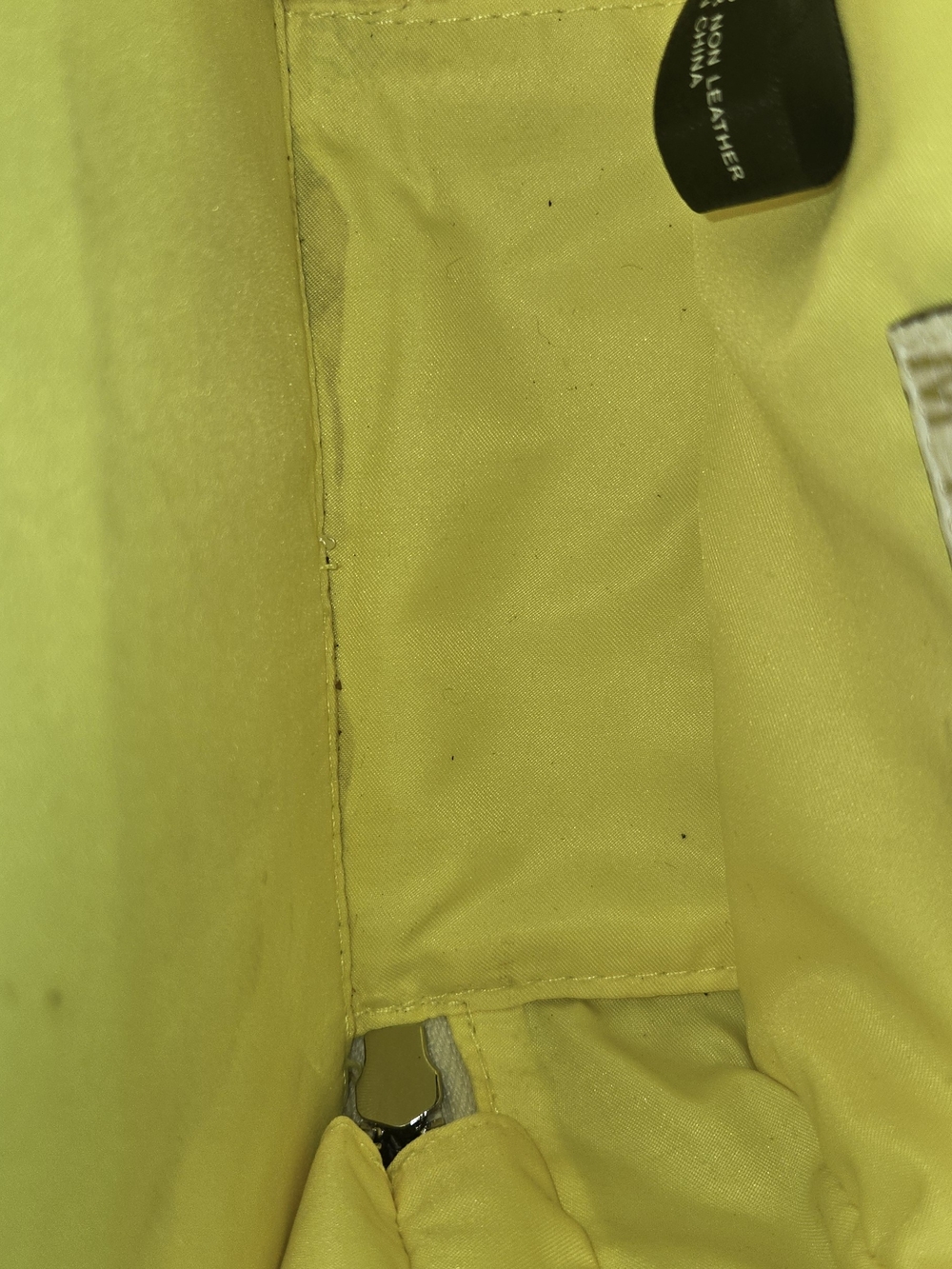 Mix No. 6 White Crossbody with Neon Yellow Strap - Picture 11 of 11